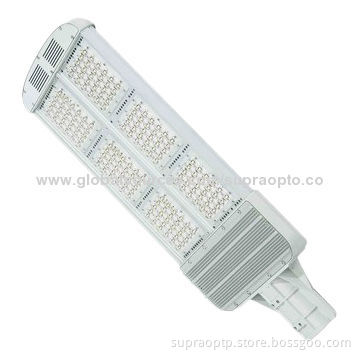 LED Street Lights, 180W, 85-265V AC or 12-24V DC, IP65, CE and RoHS-marked, Bridgelux Chip